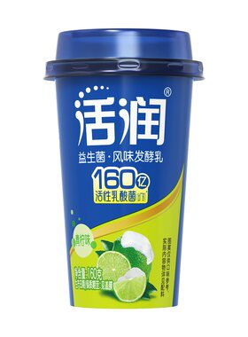 新希望低温酸奶活润小口杯160g*10杯原味/青柠口味可选