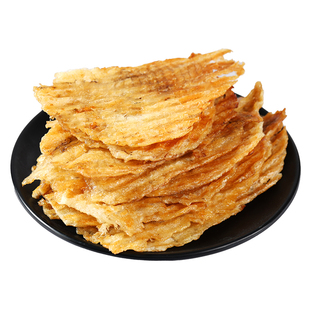 舟山现烤安康鱼片即食烤鱼片干孕妇海味零食解馋网红海鲜小吃特产