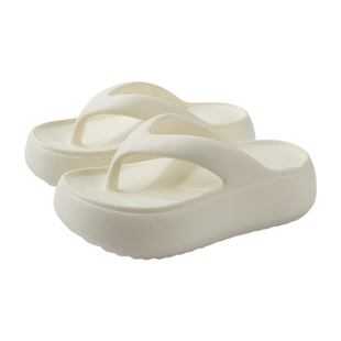 5.0cm厚底增高人字拖女夏季外穿沙滩海边防滑踩屎感矮子乐凉拖鞋