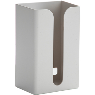 日本壁挂式纸巾盒洗脸巾收纳盒厕所卫生间面巾纸厨房倒挂抽纸盒架