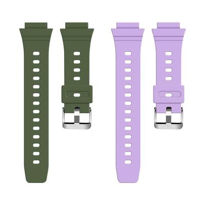 适用华为儿童手表5表带5活力版同款硅胶替换带KTY-L10智能电话手表5新耀版软胶卡通印花腕带表链配件保护套