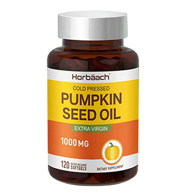【杭州保税】美国进口Horbaach高含量南瓜籽提取物胶囊1000mg*120