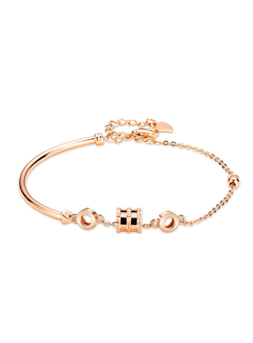 小蛮腰银手链闺蜜情侣