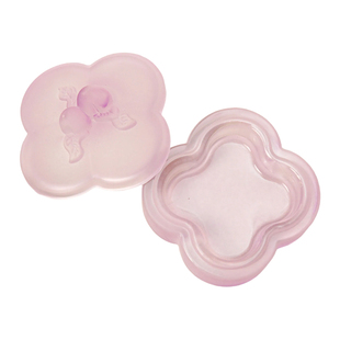 桃韵桃花磨砂水晶玻璃彩色墨盒墨蝶小砚台文房四宝小楷书法绘画