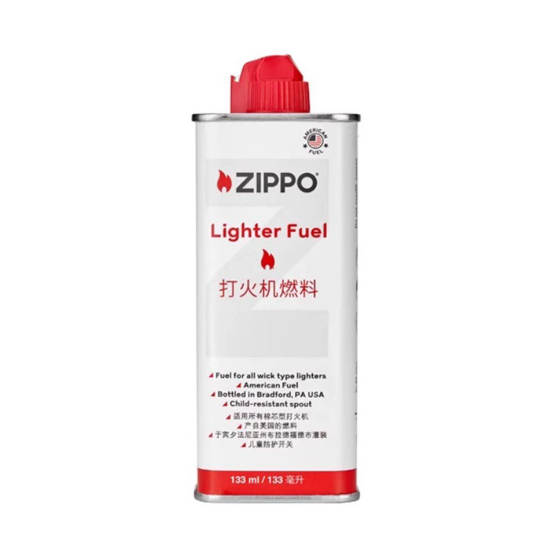 Zippo打火机油正版专用正品油美国芝宝煤油燃料火石棉芯配件白油