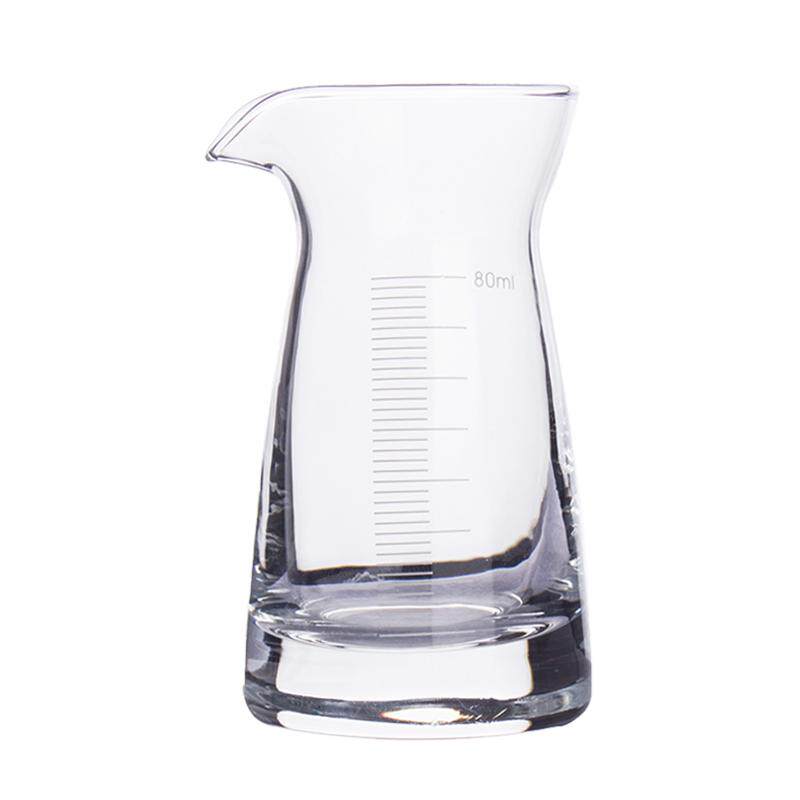无铅玻璃白酒分酒器80壶小号公杯带刻度酒具烧酒杯酒店饭店常用款