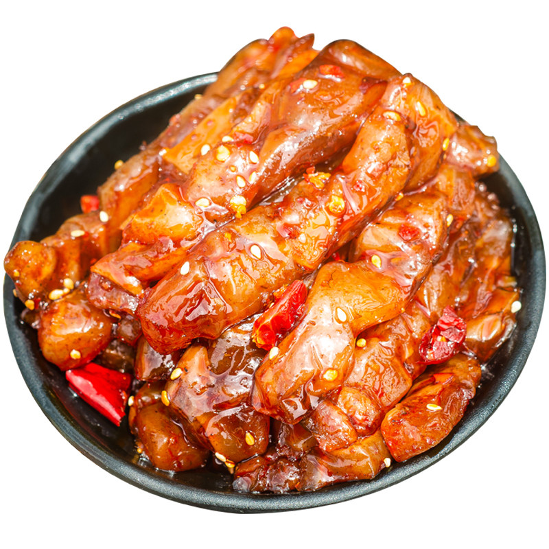 四川香辣牛蹄筋即食特产休闲追剧