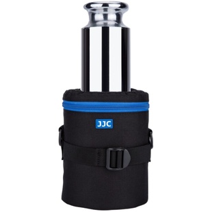 JJC 镜头包镜头筒腰包中长焦镜头袋保护套摄影收纳包适用佳能索尼富士尼康微单单反相机便携小痰盂50mm定焦