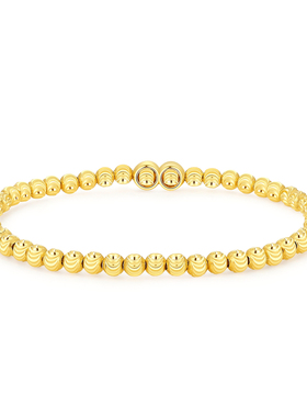 意大利弹性月亮珠手链