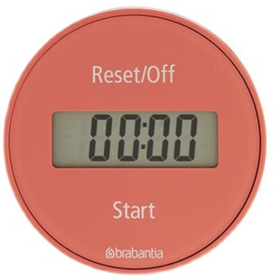 brabantia柏宾士家用厨房烘焙学习计时器可旋转磁吸定时器静闹钟