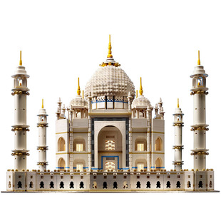 中国积木泰姬陵巴黎铁塔悉尼歌剧院大本钟成人高难度拼装积木玩具