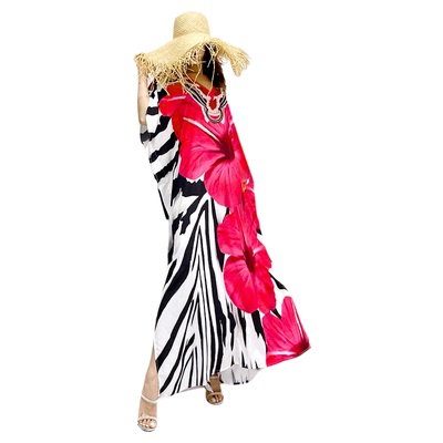 2024泰国三亚旅游气质大码沙滩裙