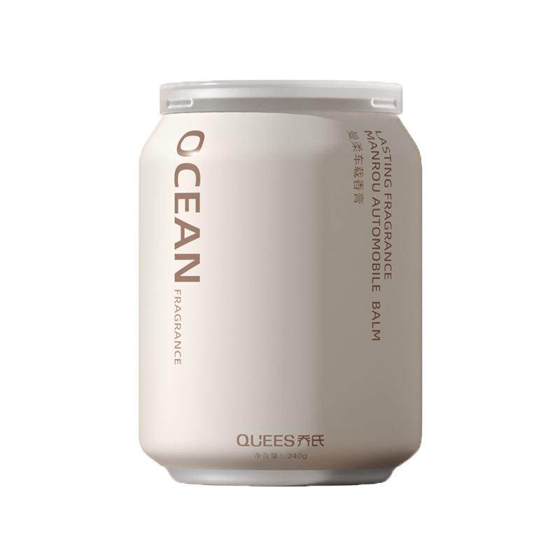 乔氏车载香薰可乐罐车内摆件汽车用香氛高级淡香固体香膏除臭异味