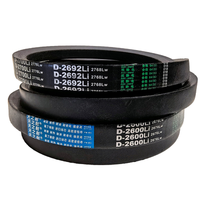 橡胶传动皮带三角带D型D5258 D5282 D5300 D5334 D5400 D5450传送