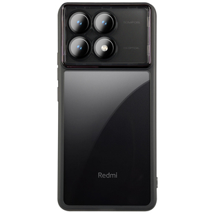 适用于小米红米k70至尊版镜头全包手机壳k70pro自带镜头膜保护套k70新款防滑软壳k70e透时黑情侣支架外壳