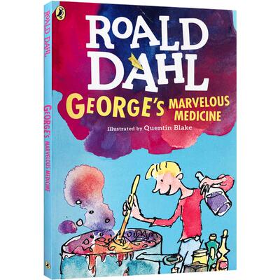英文原版 小乔治的神奇魔药 George’s Marvelous Medicine 罗尔德达尔 Roald Dahl 儿童英语故事书 全英文版