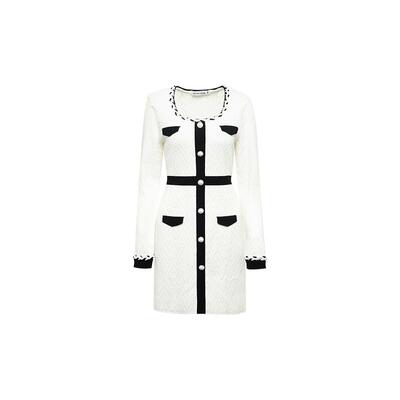 新品YY世界收腰针织连衣裙