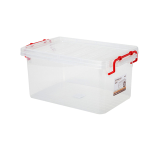 新陵R222大小号储物箱食品收藏箱玩具文件收纳箱杂物箱透明塑料箱