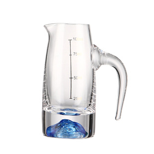 实木收纳架白酒杯水晶玻璃烈酒杯酒具套装分酒器带刻度家用放置架