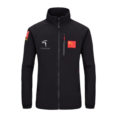 体拓中国国家队软壳全拉上衣