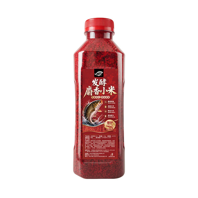 发酵麝香小米窝料垂钓酒米钓鱼窝饵料野钓鲫鲤草鳊鱼打窝麝香小米