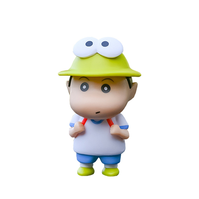 蜡笔小新车载摆件动漫盲盒手办