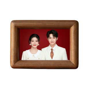 结婚登记证件洗照片2寸迷你相框摆台diy打印领证道具布置纪念礼物