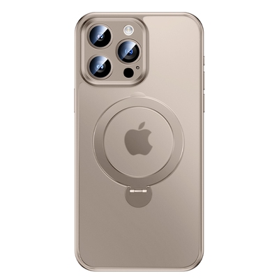 360°支点旋转磨砂全包手机壳