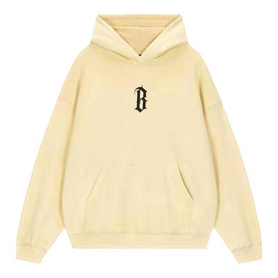 【蔡徐坤同款】BONELESS 帽衫潮牌美式连帽卫衣重磅简约宽松上衣