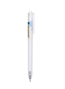 得力0.38按动中性笔极细