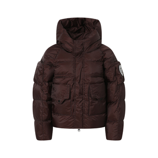 D.MARTINA QUEEN奥感N系列短款鹅绒服女蓄热防风抗寒高蓬鹅绒保暖