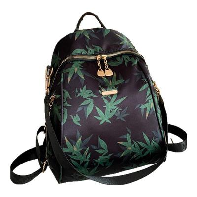 双肩包女2025年新款时尚百搭徒步旅游背包轻便大容量户外旅行书包