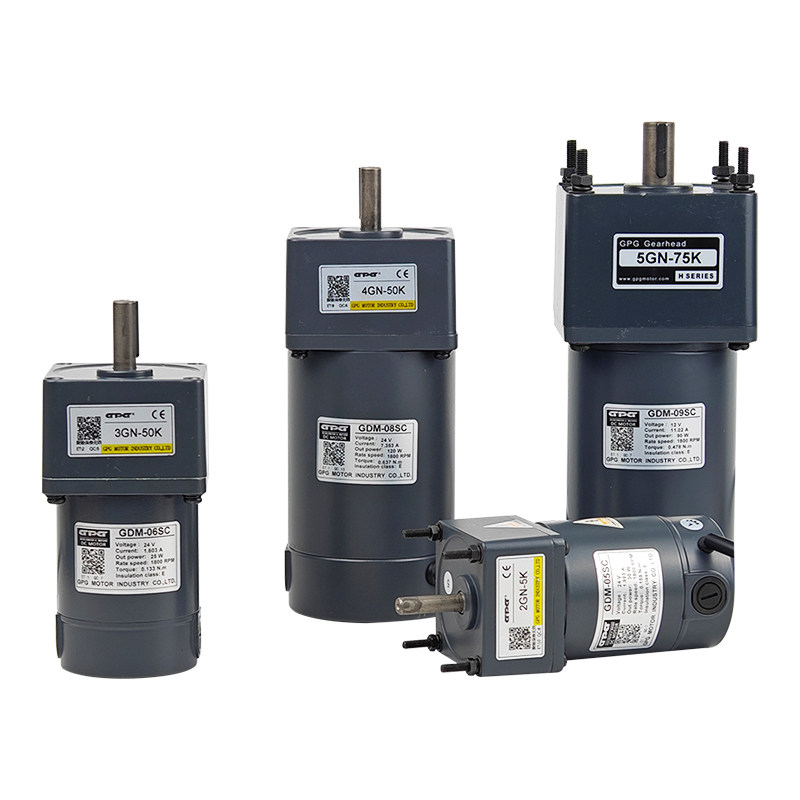 GPG台邦10-300W直流减速电机12V 24V有刷永磁直流电机 调速马达