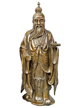 老子像桌面铜孔子五大思想家