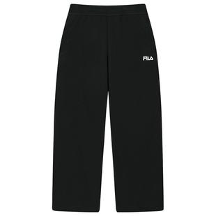 马上起飞|FILA斐乐官方女长裤休闲宽松新款男士卫裤直筒运动裤子