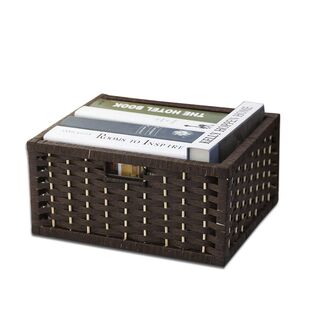 藤编定制藤编织收纳筐收纳篮子格子柜框筐定做尺寸卡莱克抽屉筐框