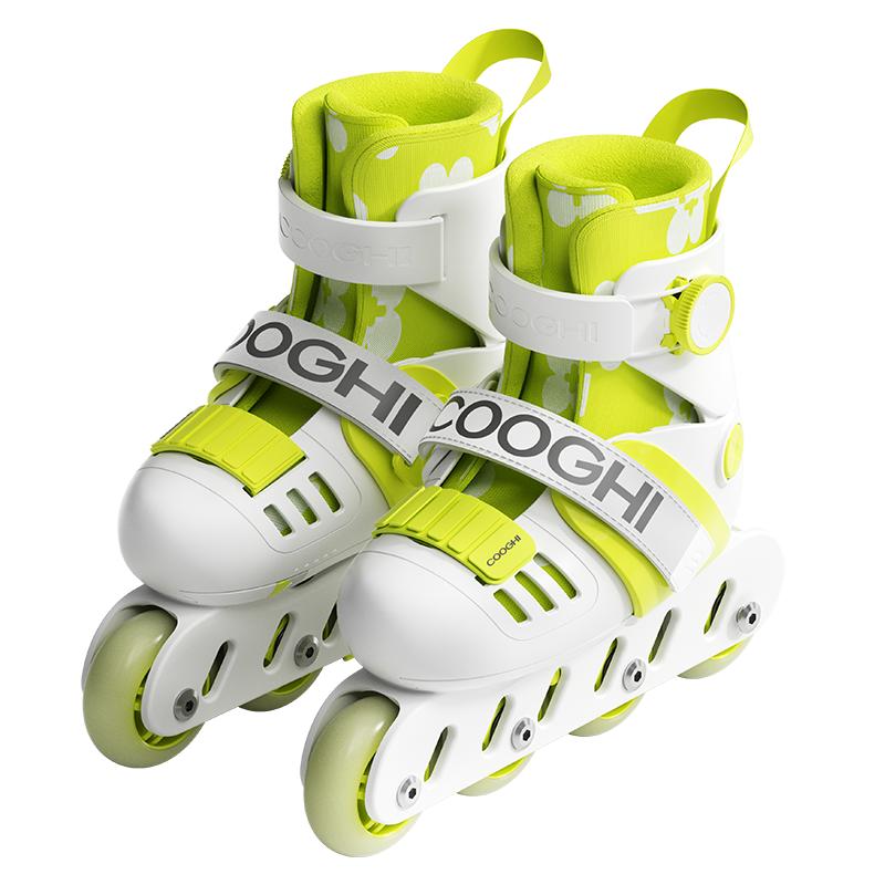 酷骑R2儿童轮滑鞋直排轮滑冰鞋女童专业滑轮鞋男宝宝溜冰鞋旱冰鞋