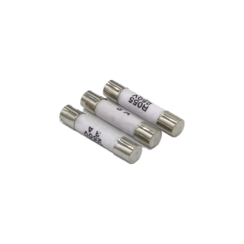 陶瓷保险丝5×20 5×25 R055保险管熔断器熔芯2A 4A 250V 100/盒