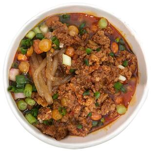 城吃重庆杂酱酸辣粉解放碑好吃街好又来四川小吃速食袋装面米线