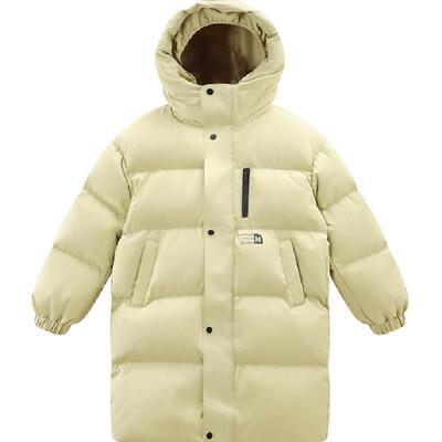 左西女童中长款冬季加厚保羽绒服