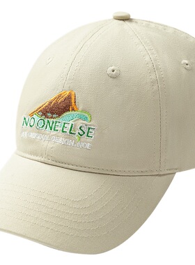 NOONEELSE刺绣软顶棒球帽子