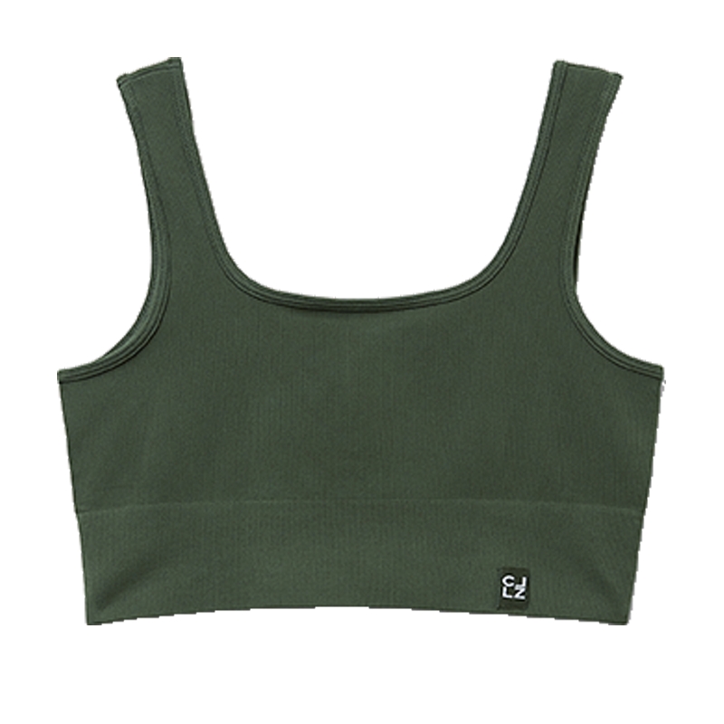 CALZEDONIA卡泽意袜女时尚简约无缝运动健身美背瑜伽背心MODT0014