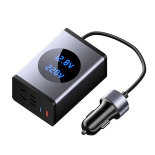 车载逆变器电源转换器12V转220V交流电变压插座大功率快充24V汽车