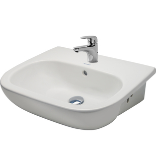 杜拉维特Duravit嵌入式台盆洗手盆陶瓷卫生间方形易洁脸盆031455