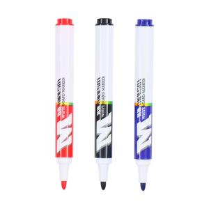 晨光可擦白板笔教师专用批发黑色水性可擦除黑板笔彩色儿童无毒写字记号笔易擦写大头红色可擦黑板白班马克笔