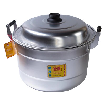 金喜牌老式烧水大容量钢筋铝蒸锅