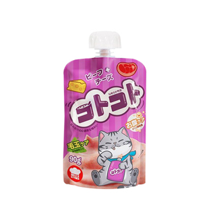 日本地狱厨房咕噜酱猫咪宠物零食增肥发腮经典主食猫条湿粮肉泥