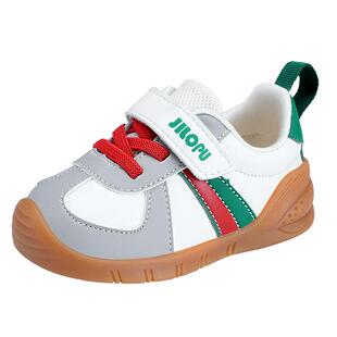 基落普宝宝学步鞋儿童机能鞋春秋男女童软底防滑透气婴儿步前鞋子