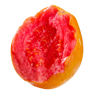 软红心芭乐冰淇淋口感