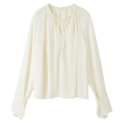 RUISHI芮时醋酸面料宽松衬衫